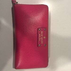 Authentic Kate Spade Large Zippered Wallet